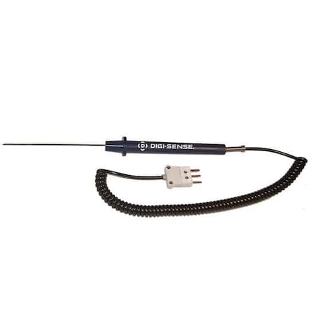 Digi-Sense Hypodermic RTD Probe, 100 Ohm, ANSI 3-Bl 93831-80